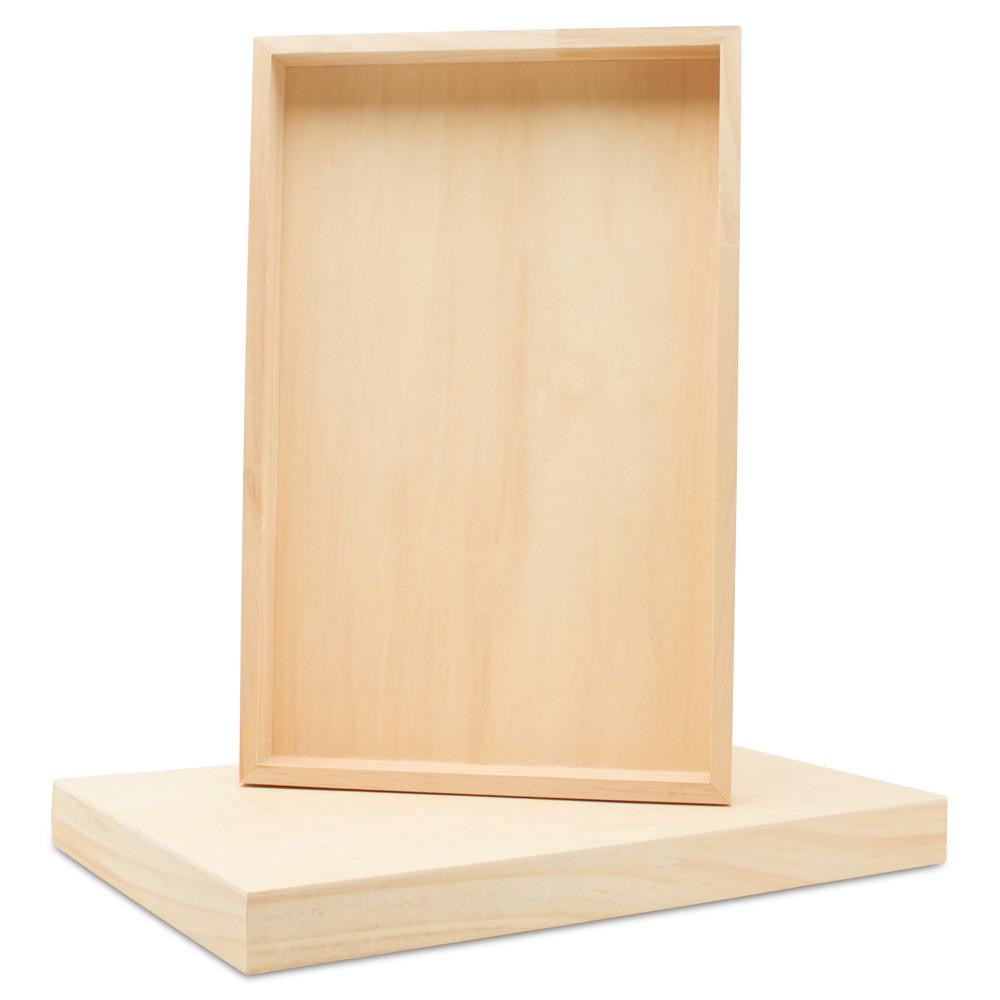 Woodpeckers Crafts Cradled Painting Panel, 11" x 17" x 1-1/2" Depth