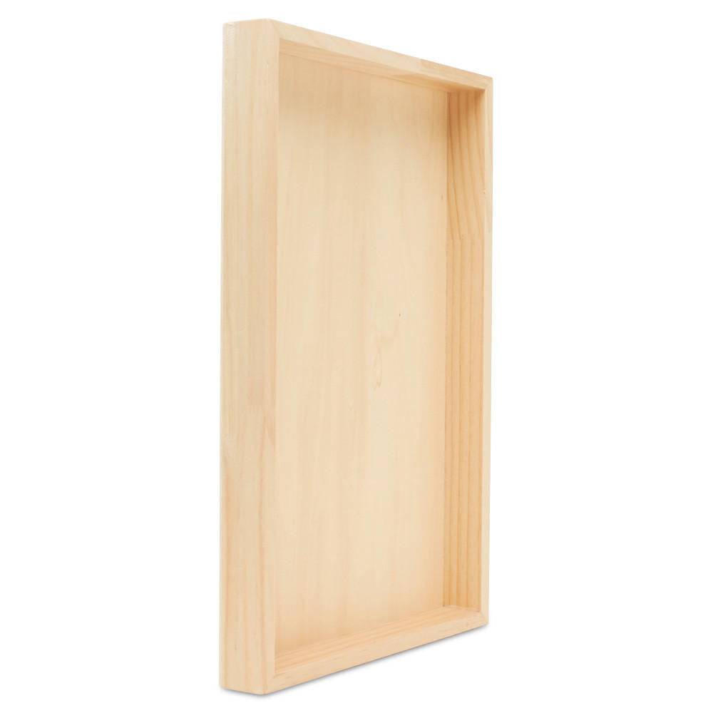 Woodpeckers Crafts Cradled Painting Panel, 11" x 17" x 1-1/2" Depth