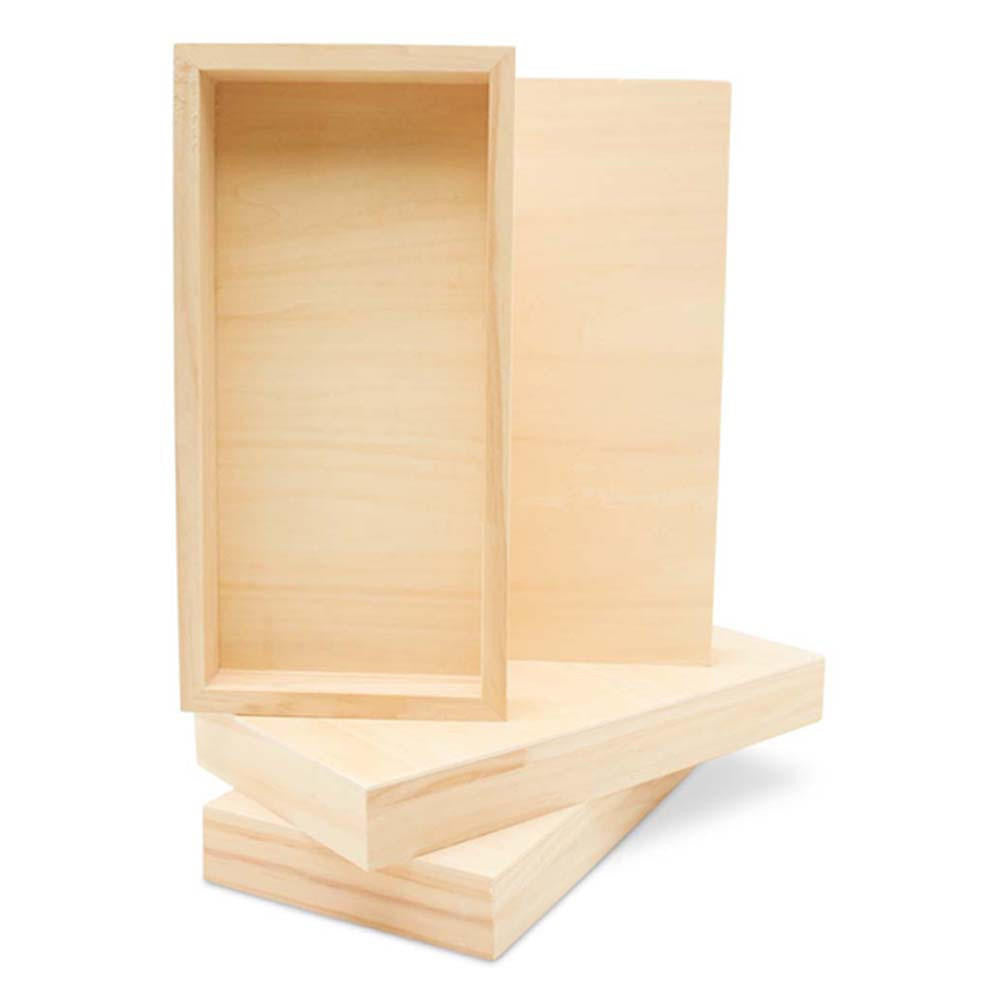 Woodpeckers Crafts Cradled Painting Panel, 12" x 24" x 1-1/2" Depth