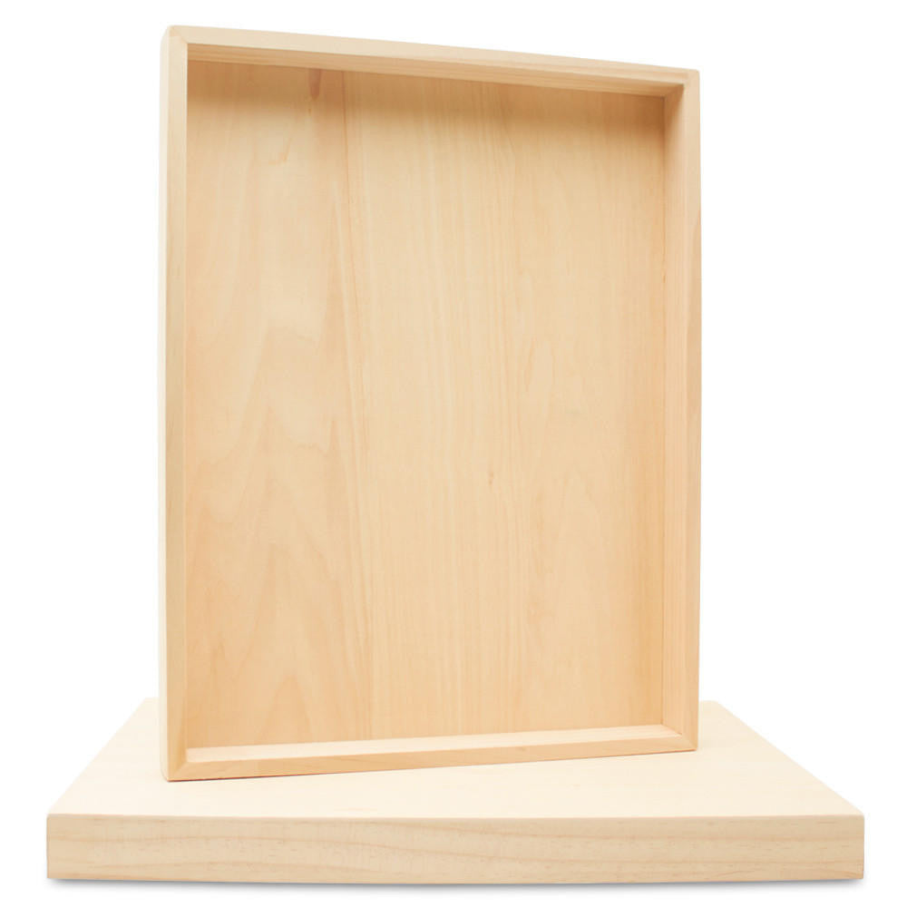 Woodpeckers Crafts Cradled Painting Panel, 14" x 18" x 1-1/2" Depth