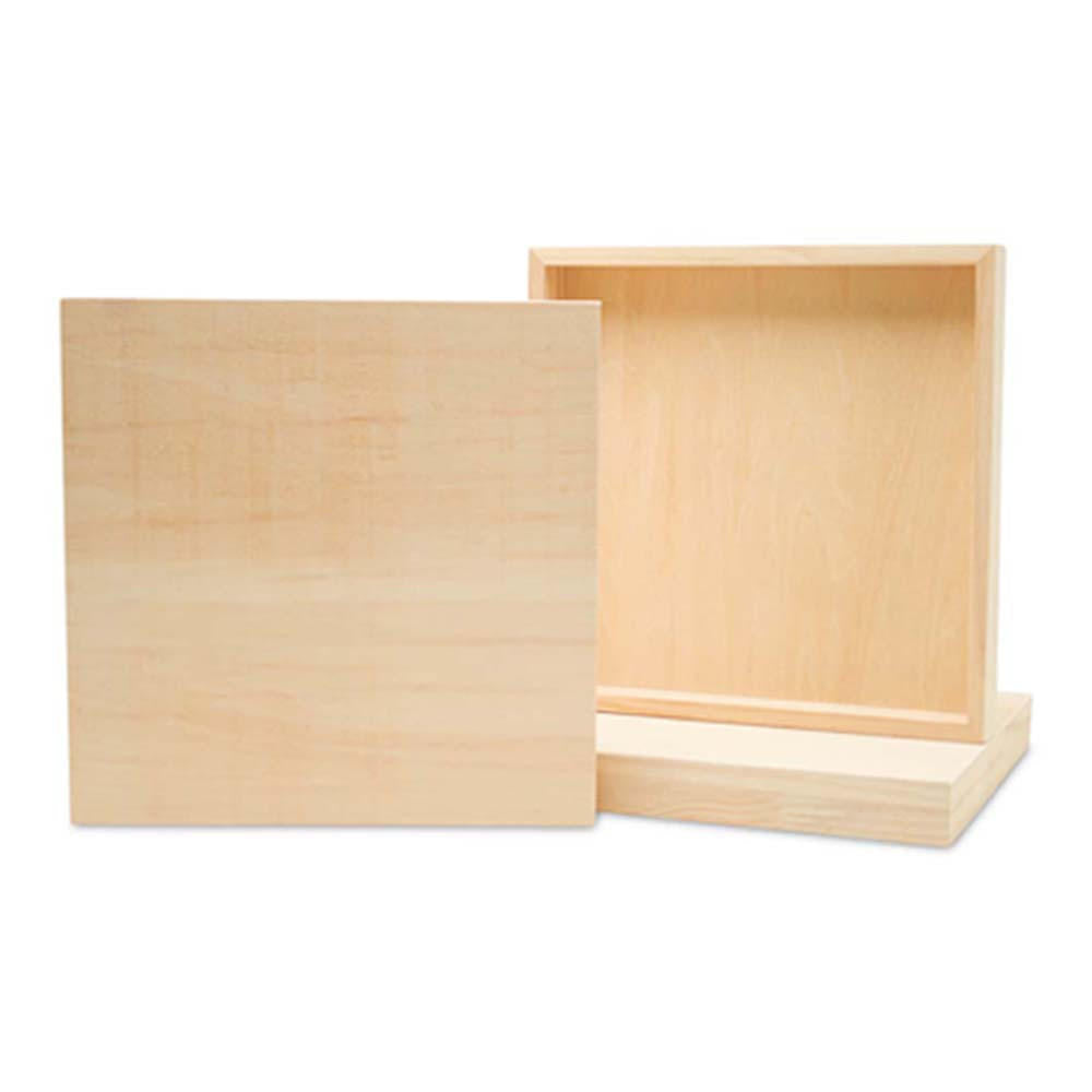 Woodpeckers Crafts Cradled Painting Panel, 16" x 16" x 1-1/2" Depth