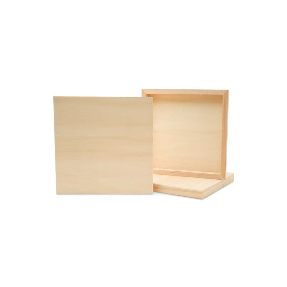 Woodpeckers Crafts Cradled Painting Panel, 5" x 5" x 3/4" Depth