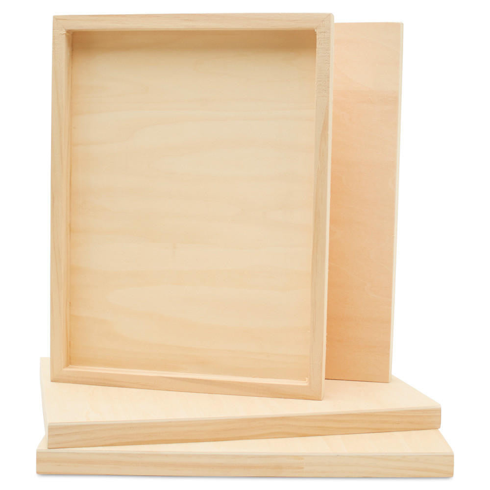 Woodpeckers Crafts Cradled Painting Panel, 9" x 12" x 3/4" Depth