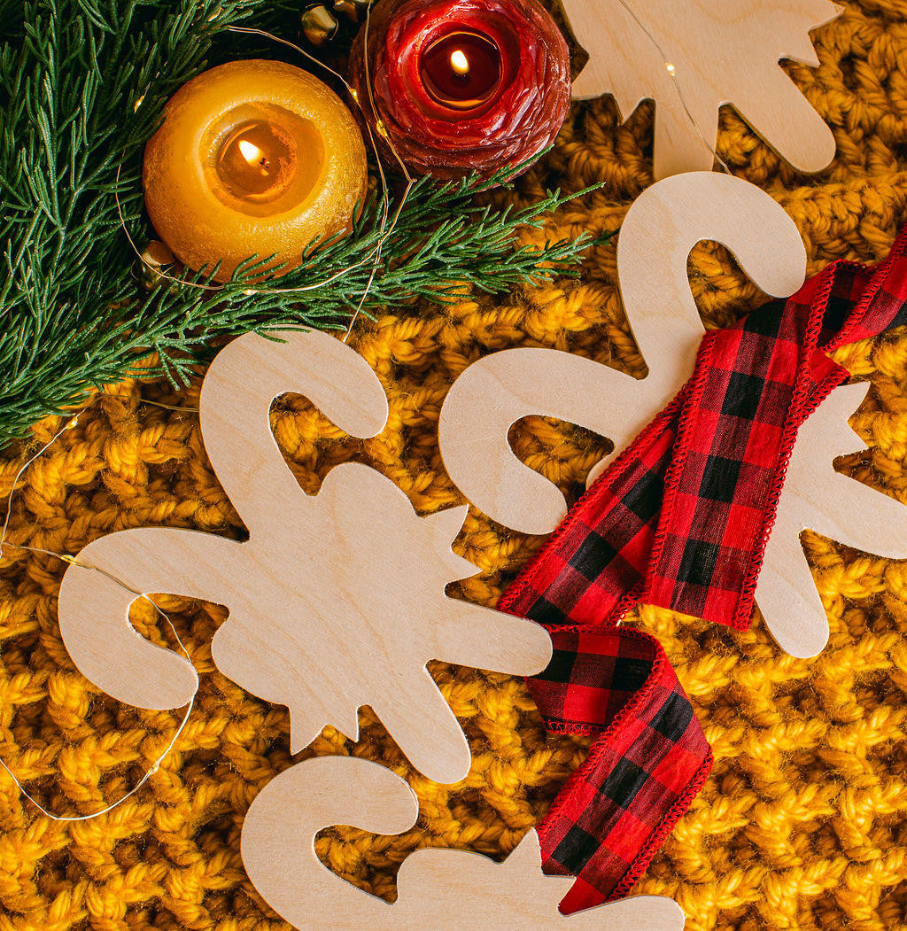 Double Candy Cane Cutout (6"- 18")