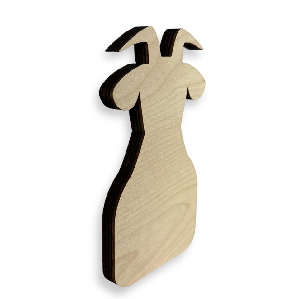 Woodpeckers Crafts Goat Shelf Sitter by Pickitz
