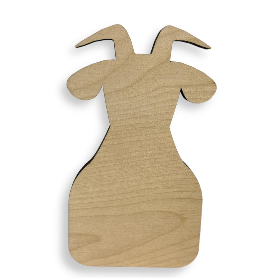 Woodpeckers Crafts Goat Shelf Sitter by Pickitz