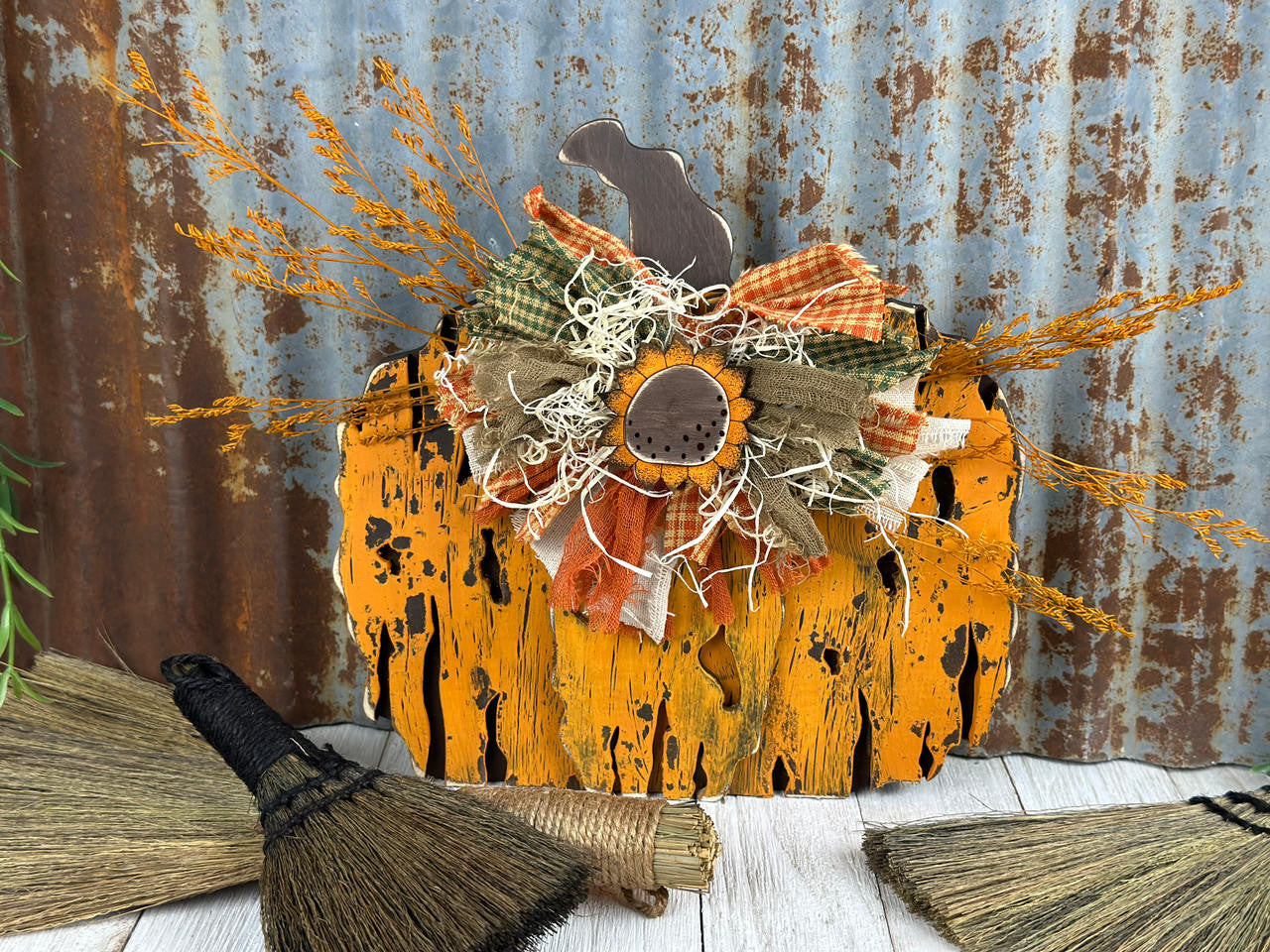 Grungy Pumpkin Set