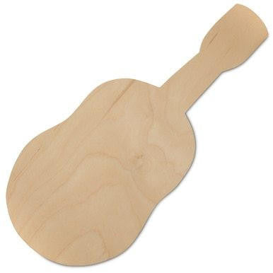 Woodpeckers Crafts Guitar Cutout