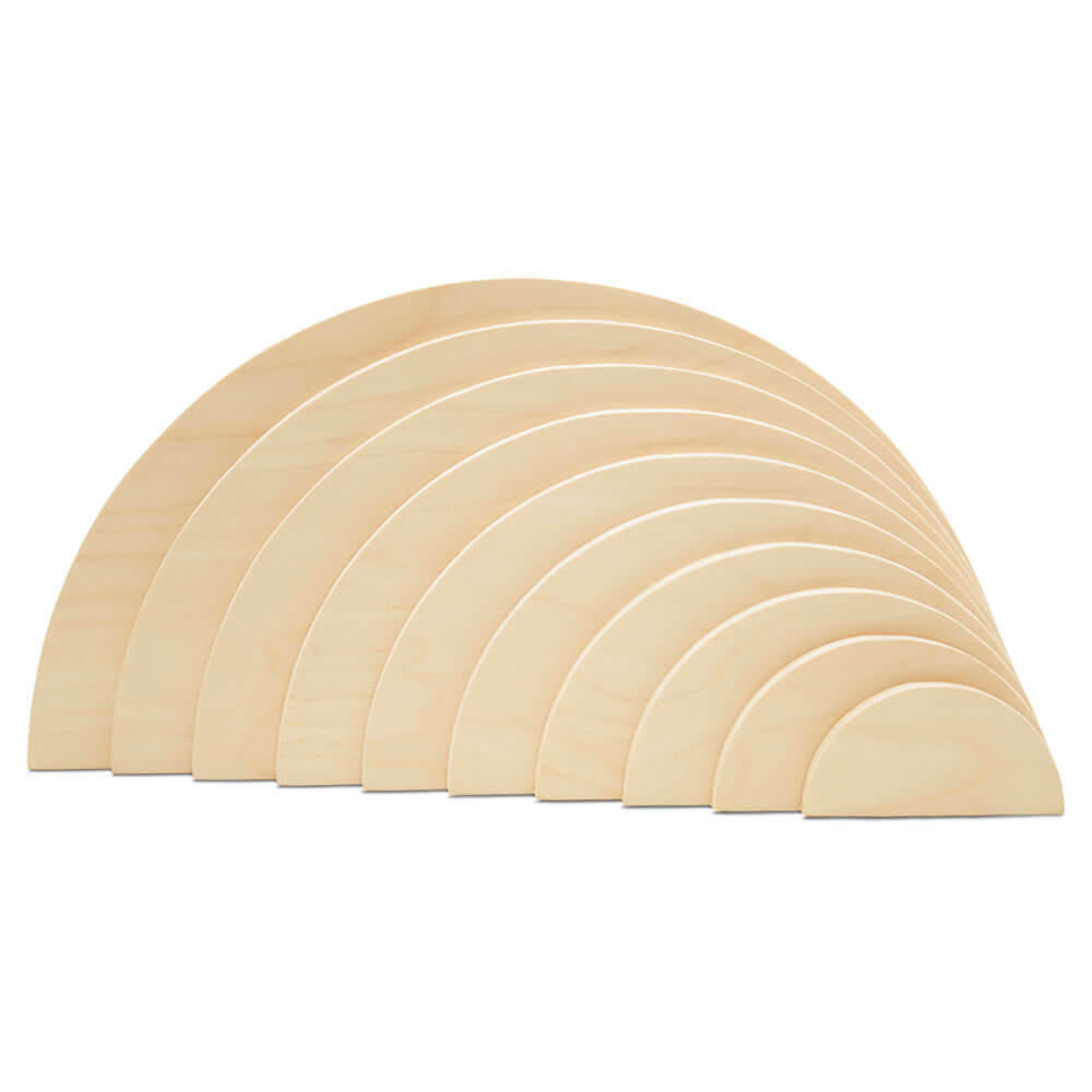 Woodpeckers Crafts Half-Circle Cutout Stacking Set