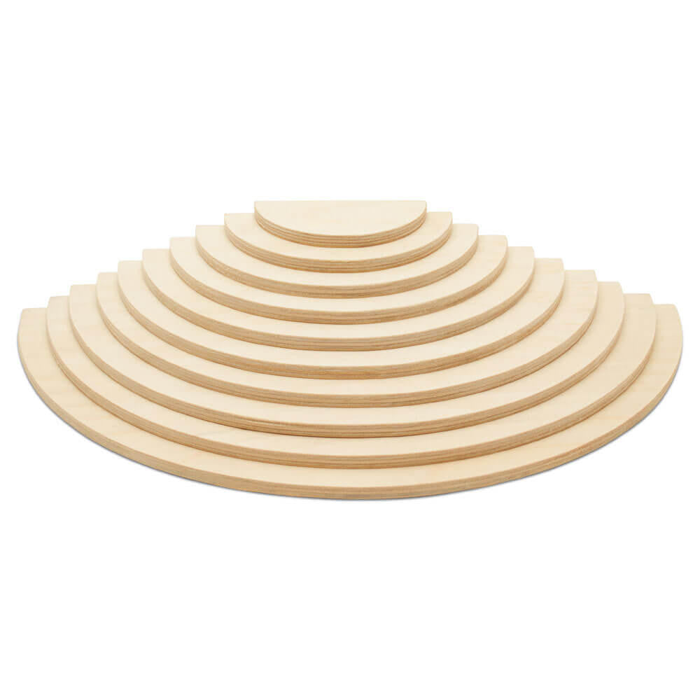 Woodpeckers Crafts Half-Circle Cutout Stacking Set