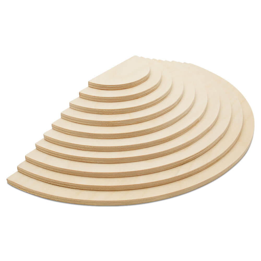 Woodpeckers Crafts Half-Circle Cutout Stacking Set
