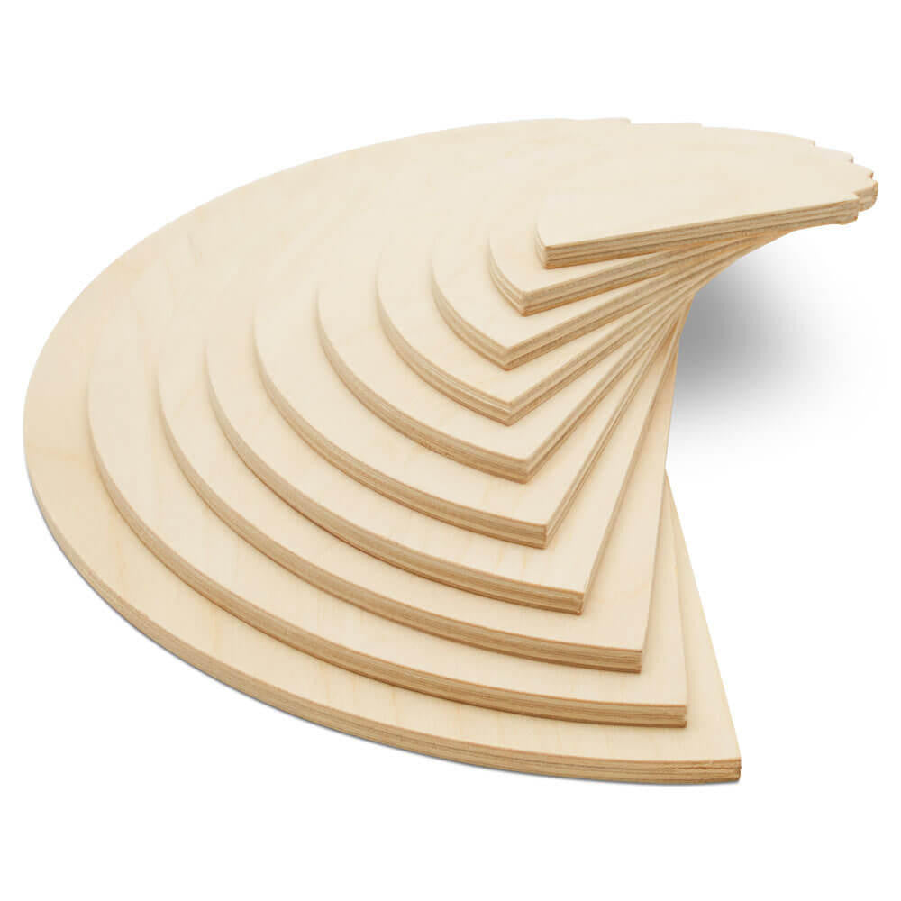 Woodpeckers Crafts Half-Circle Cutout Stacking Set