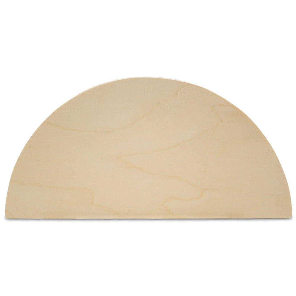 6" Half-Circle Wooden Cutout