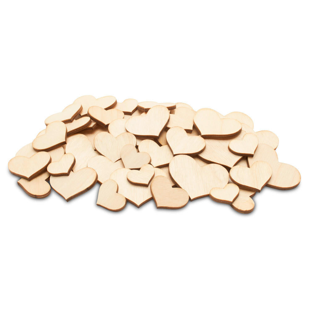 Heart Embellishment Assortment, Pack of 50