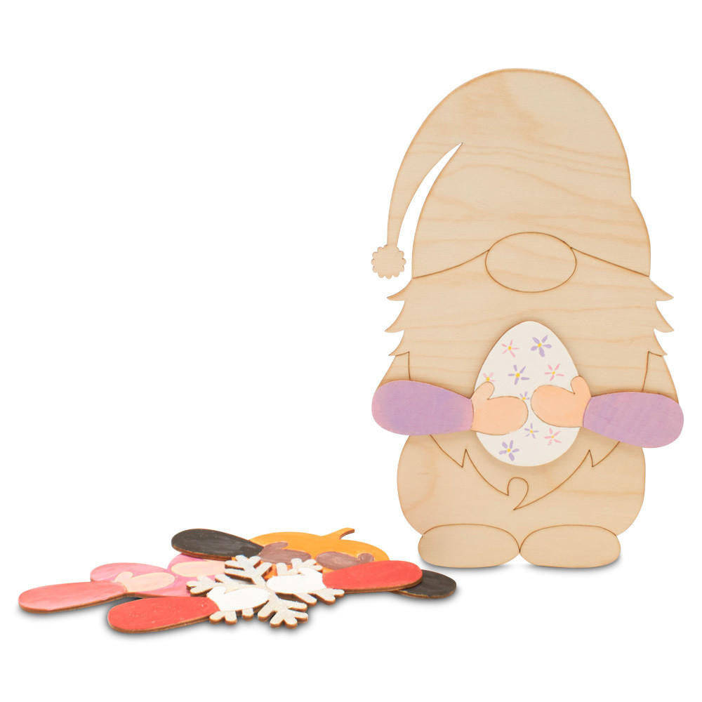 Interchangeable Seasonal Gnome Cutout