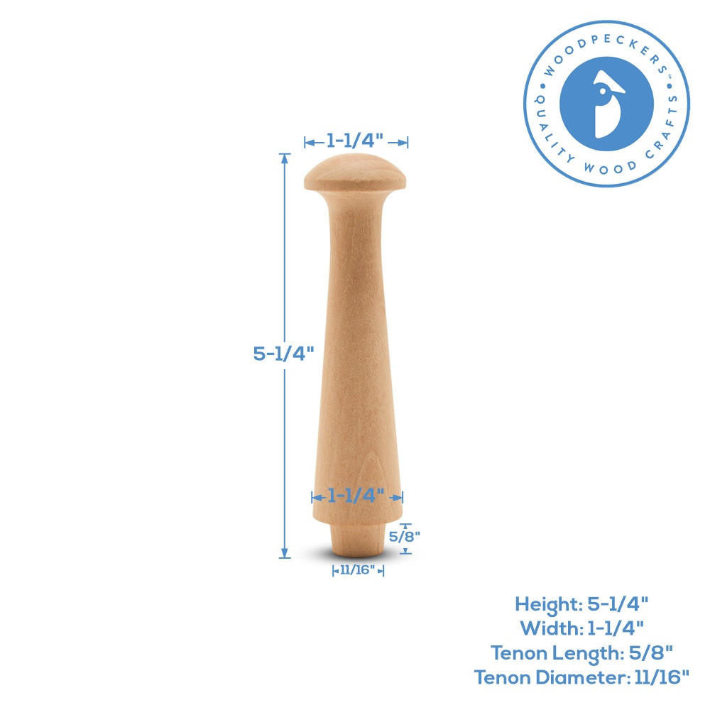 Jumbo Shaker Peg, 5"