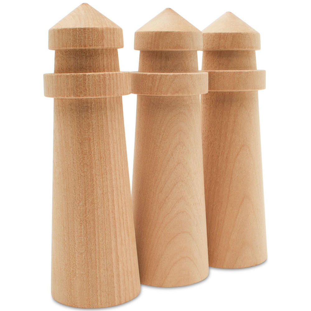 Woodpeckers Crafts Lighthouse Large, 7-1/4"