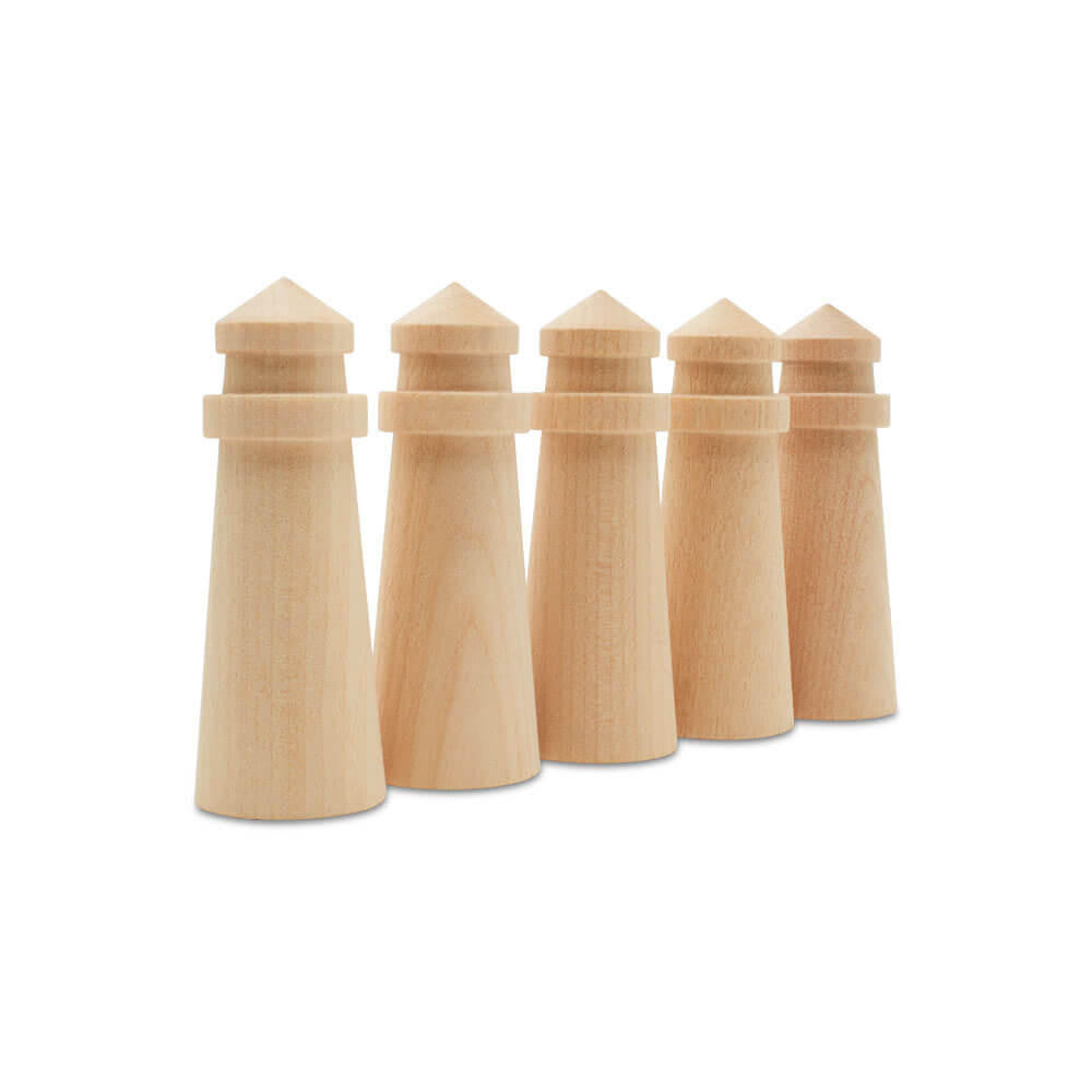 Woodpeckers Crafts Lighthouse Small, 2-3/4"