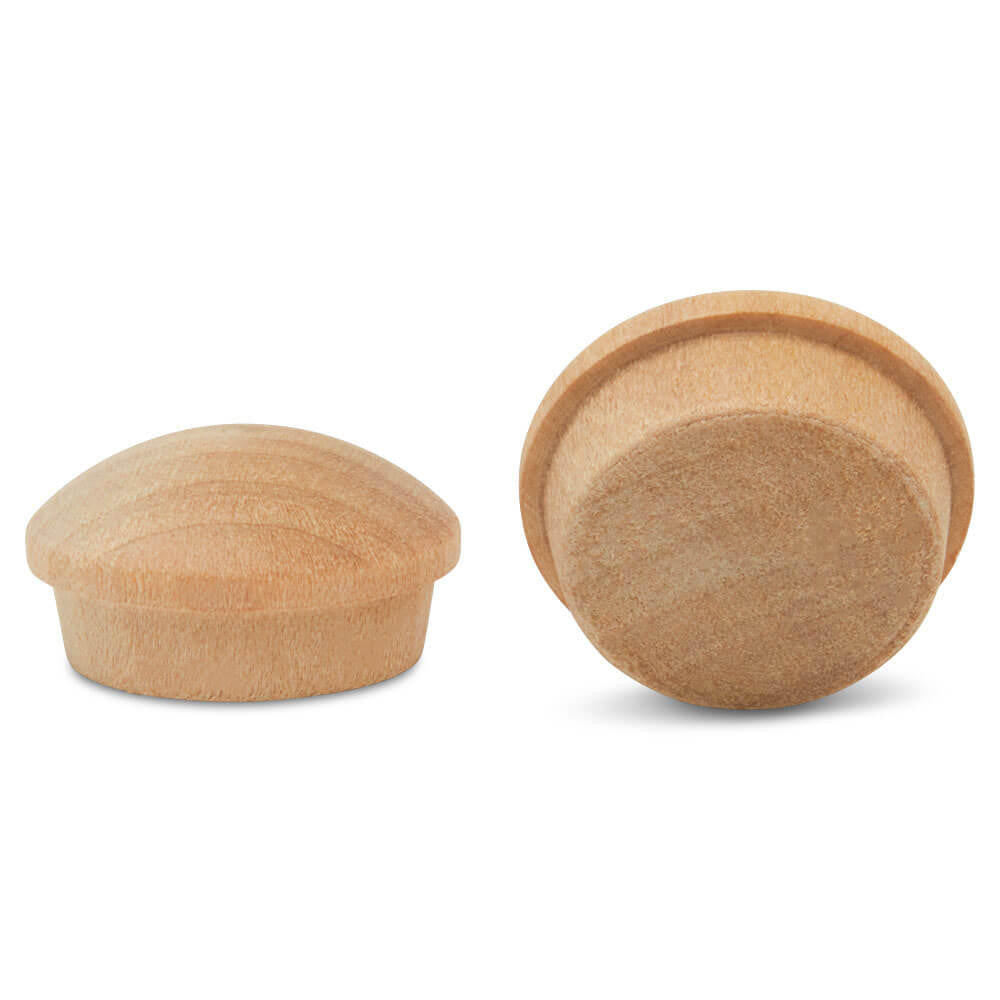 Maple Button Plug, Standard, 3/4"
