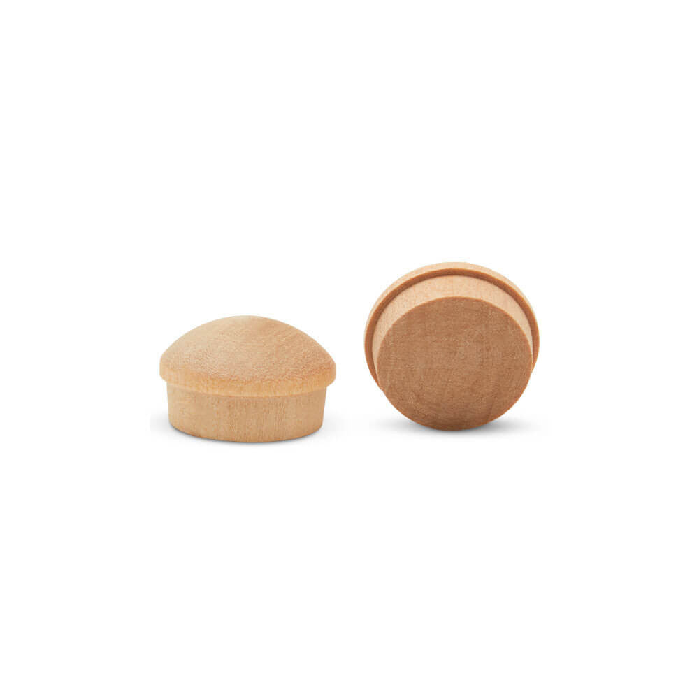 Maple Button Plug, Standard, 5/8"