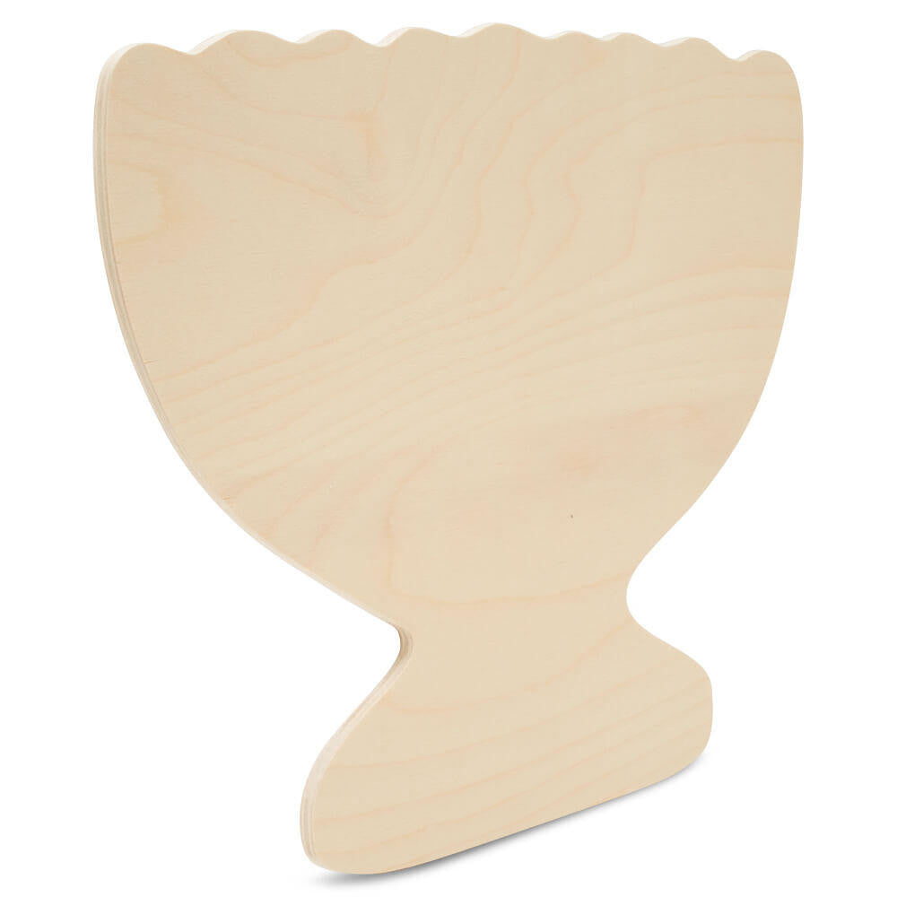 Menorah Cutout, Large 12" x 10"