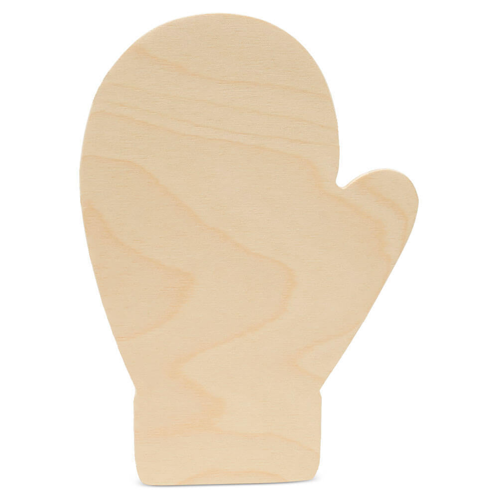 Woodpeckers Crafts Mitten Cutout Large 8" x 5.5"