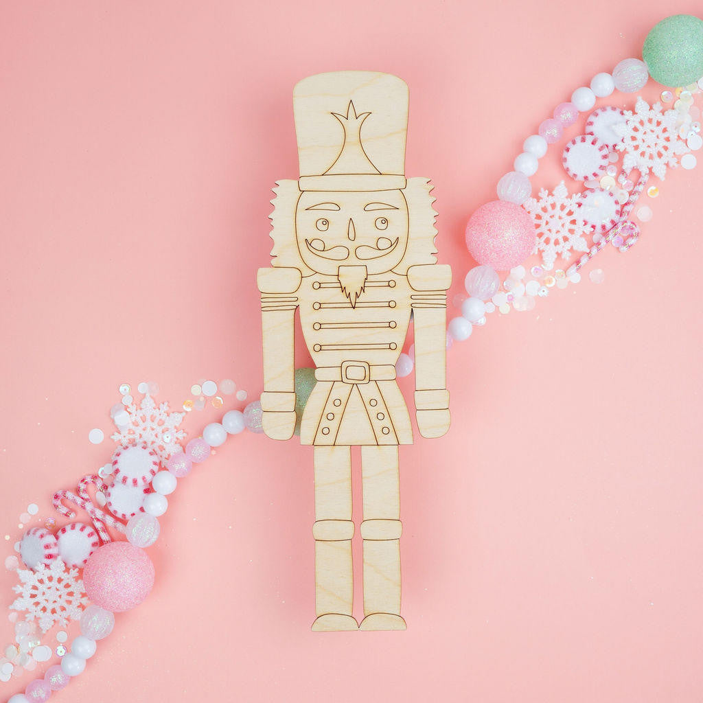 Woodpeckers Crafts Nutcracker Cutout with Detail