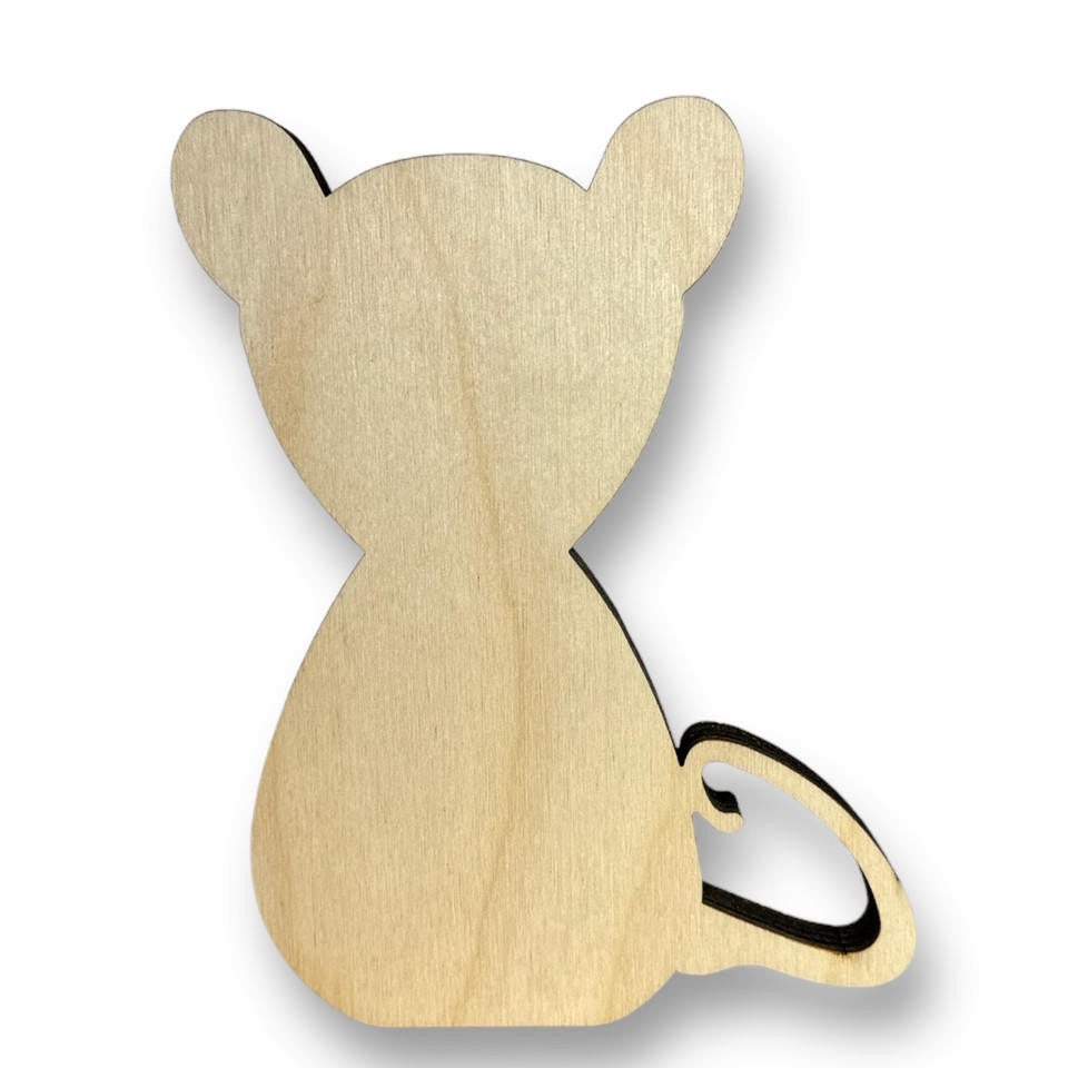 Woodpeckers Crafts Opossum Shelf Sitter, by Pickitz