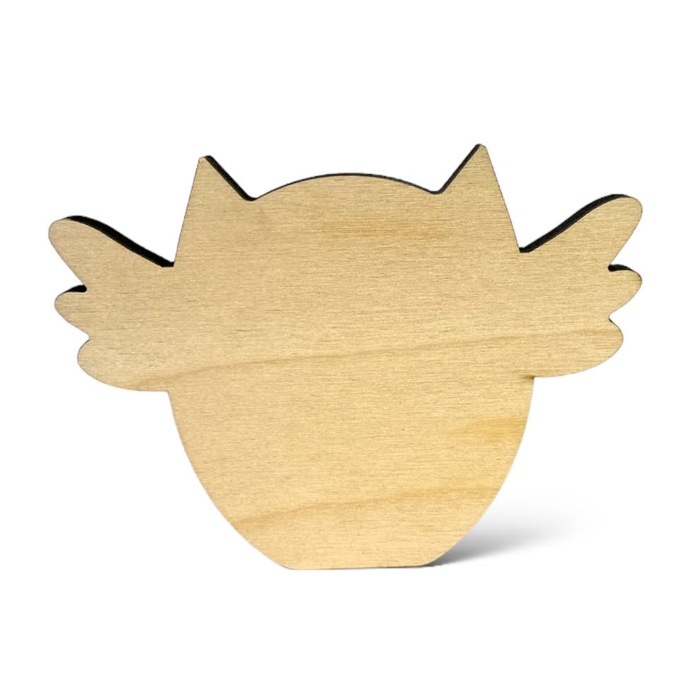 Woodpeckers Crafts Owl Shelf Sitter, by Pickitz