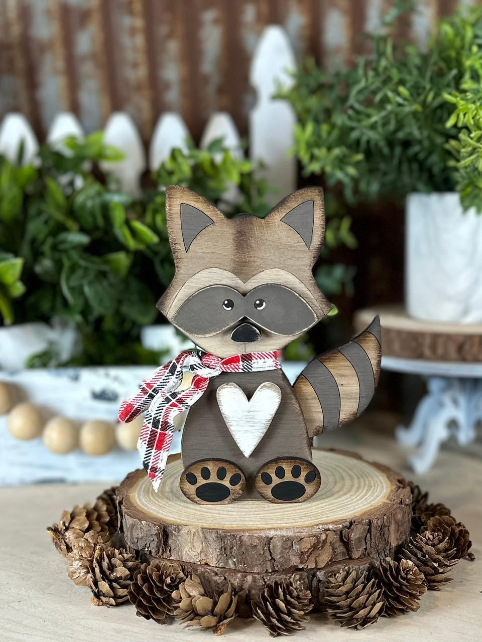 Raccoon Shelf Sitter, by Pickitz