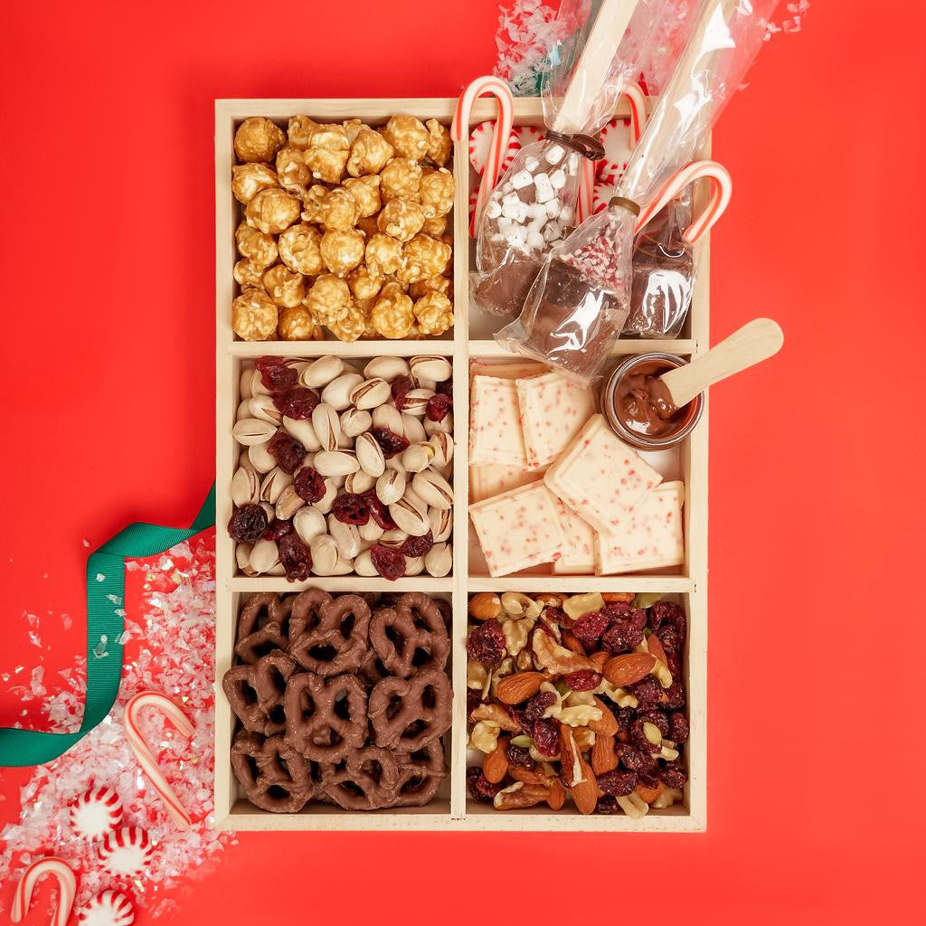 12 x 8 Rectangle 6-Section Tray