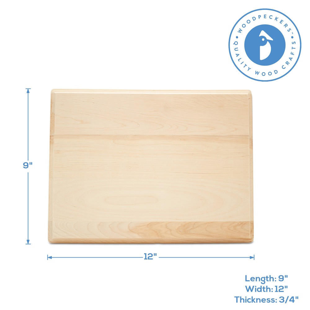 Woodpeckers Crafts Rectangle Wooden Plaque, 12”