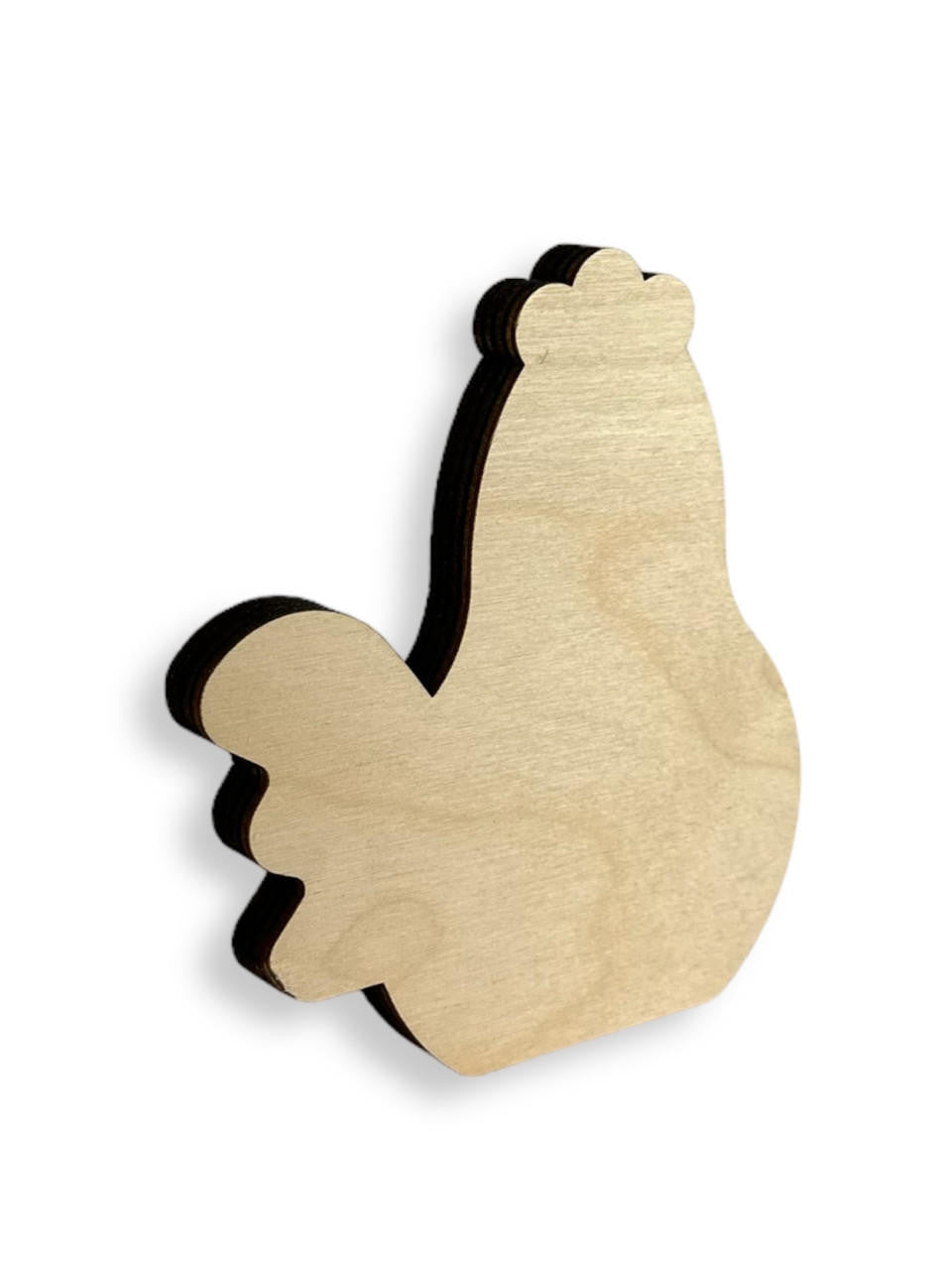 Rooster and Chicken shelf sitter by Pickitz