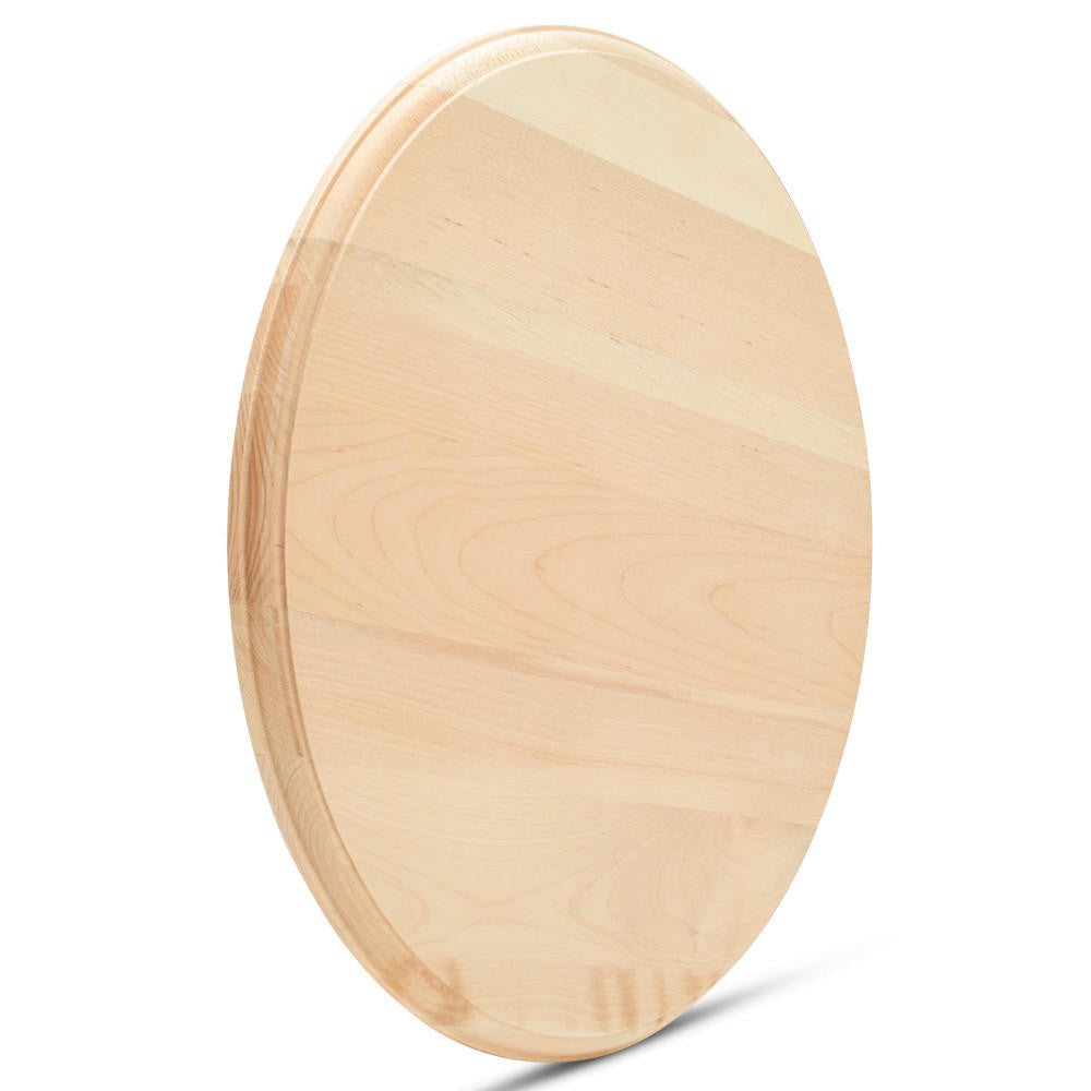 Woodpeckers Crafts Round Wood Plaque, 12”