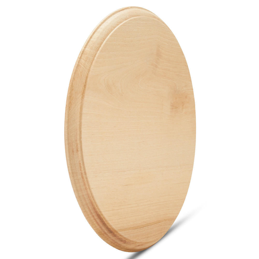 Woodpeckers Crafts Round Wooden Plaque, 8”