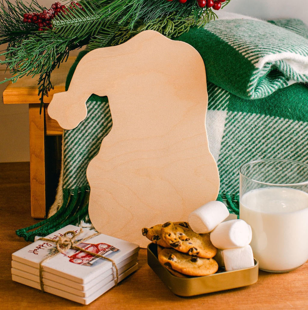 Santa Cutout Large 10"L x 8"W