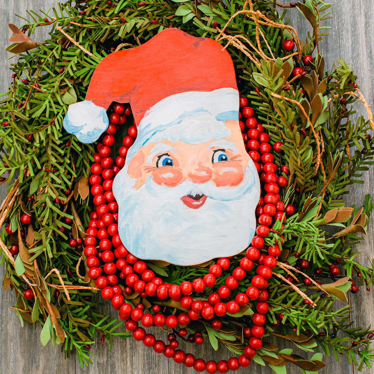 Woodpeckers Crafts Santa Cutout Large 10"L x 8"W