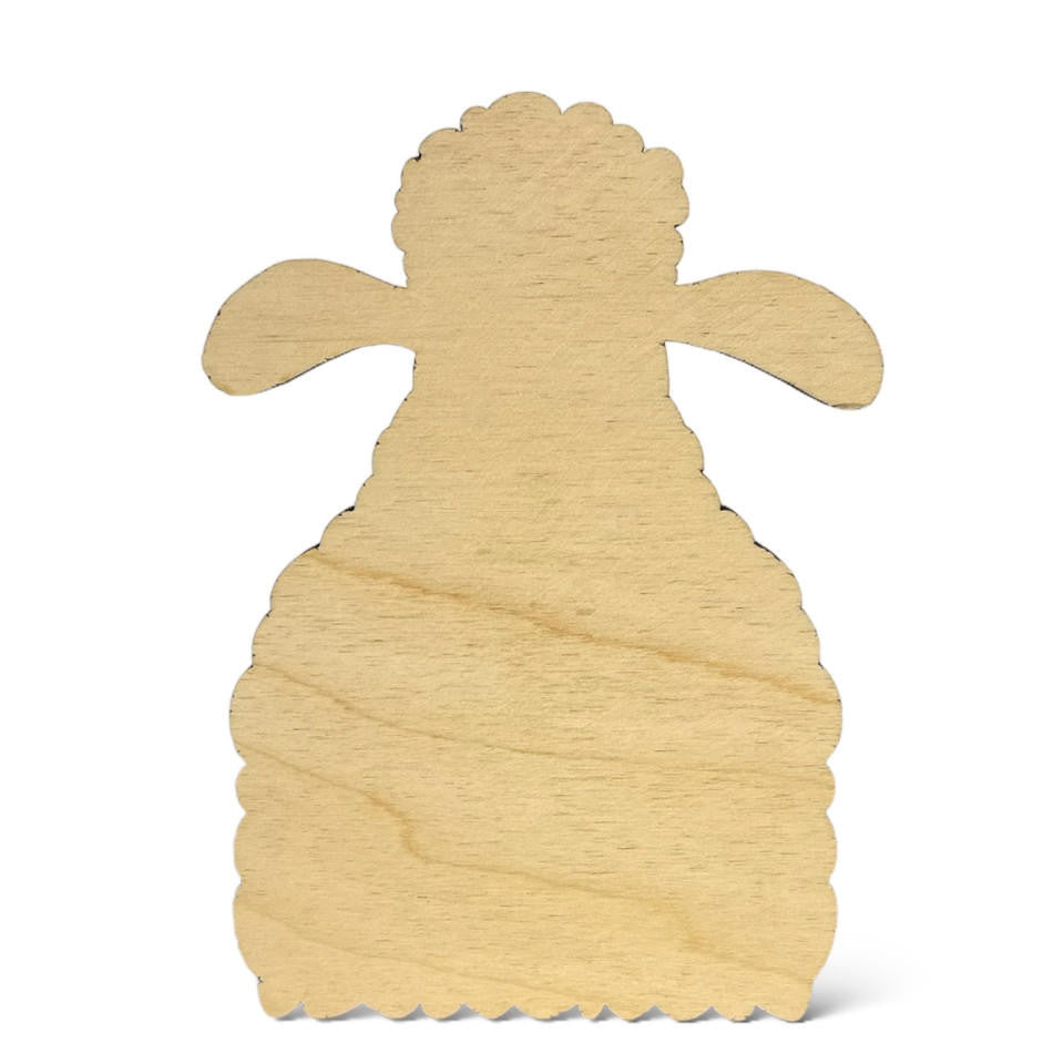 Woodpeckers Crafts Sheep Shelf Sitter by Pickitz