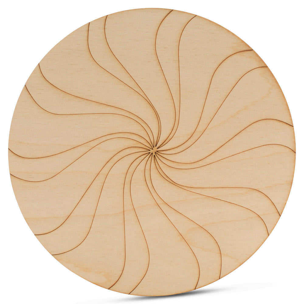 Small Peppermint Swirl Candy by Kailochic