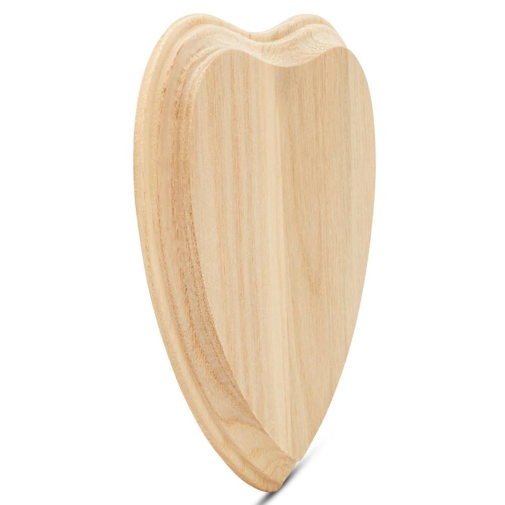 Woodpeckers Crafts Small Wood Heart, 5”