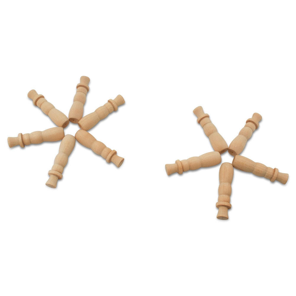 Woodpeckers Crafts Snowman Mini Primitive, 1-9/16"