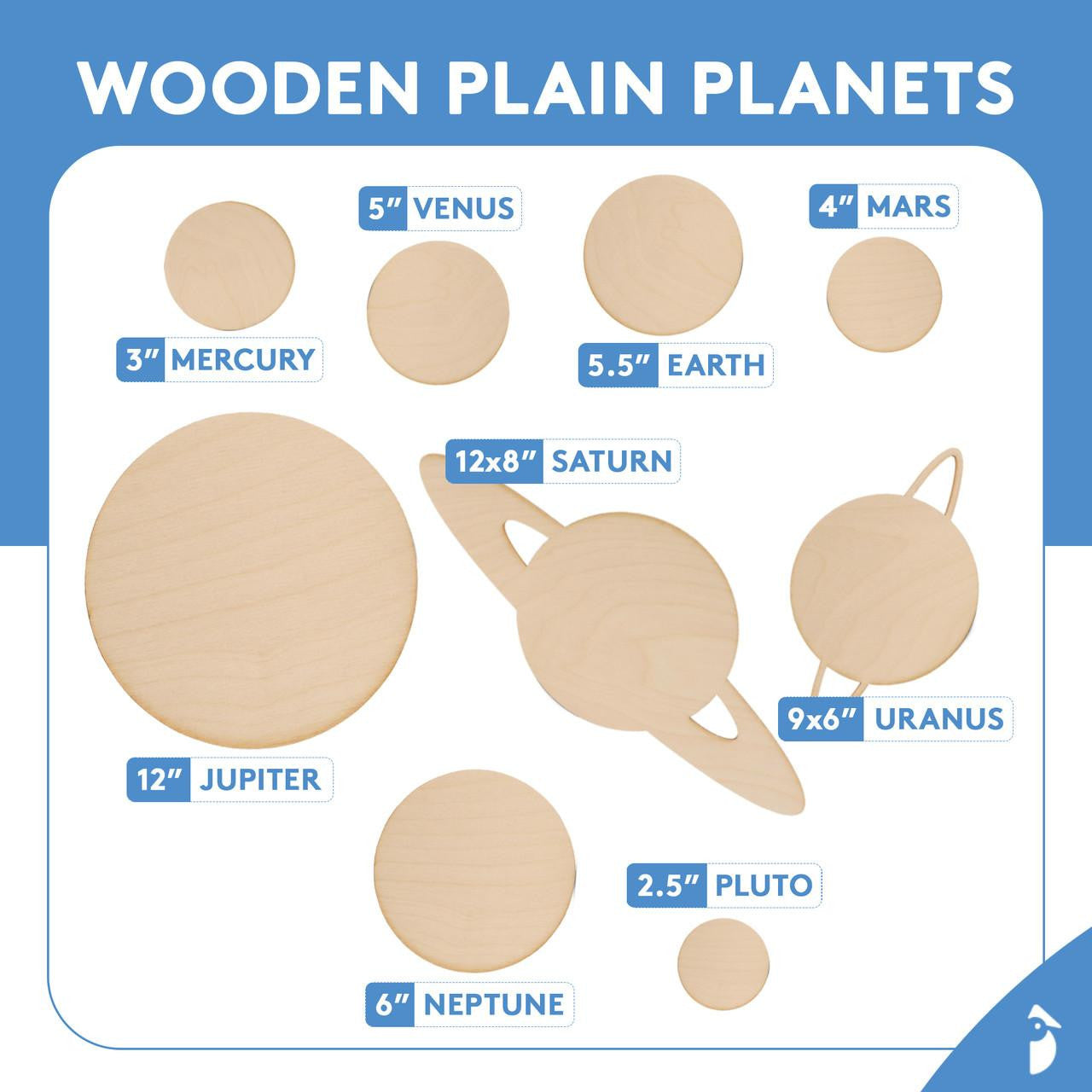 Woodpeckers Crafts Solar System Cutouts