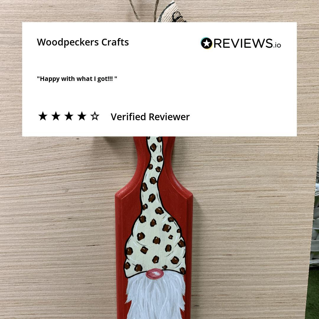 Woodpeckers Crafts Unfinished Wood Paddle 14"