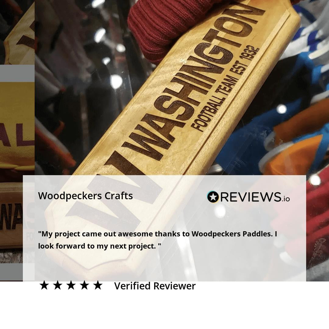 Woodpeckers Crafts Unfinished Wood Paddle 22"