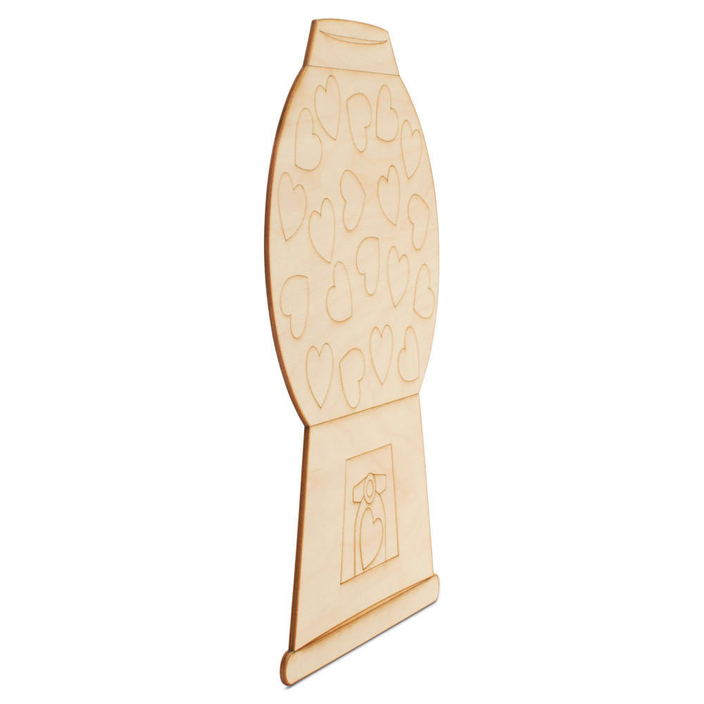 Valentine's Gumball Machine Cutout