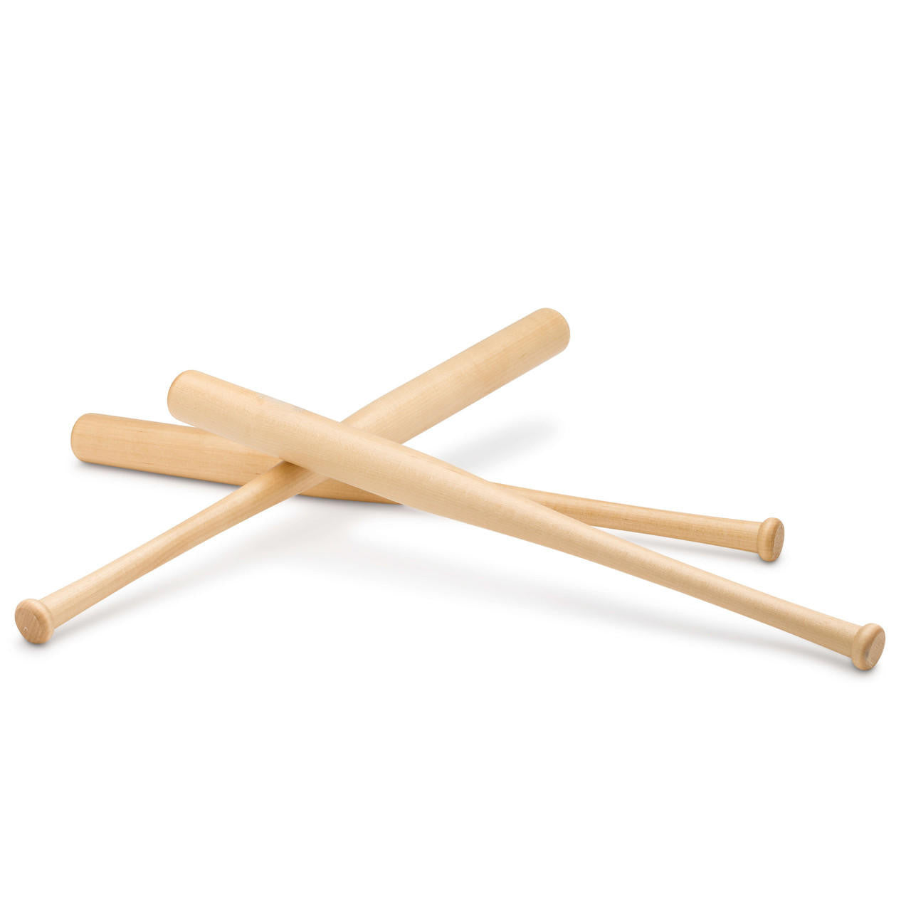 Woodpeckers Crafts Varnished Wood Craft Bat, 18" Long