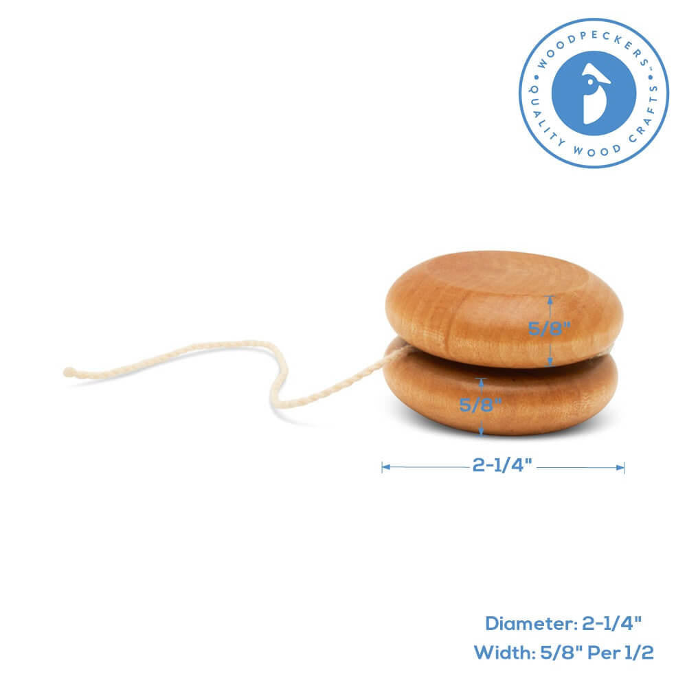 Varnished Wooden Yo Yo