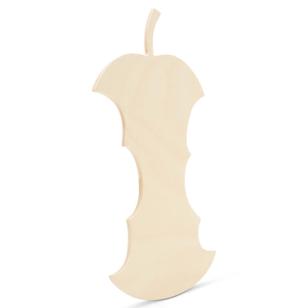 Woodpeckers Crafts Wood Apple Core Cutout, 12" x 6-1/2"