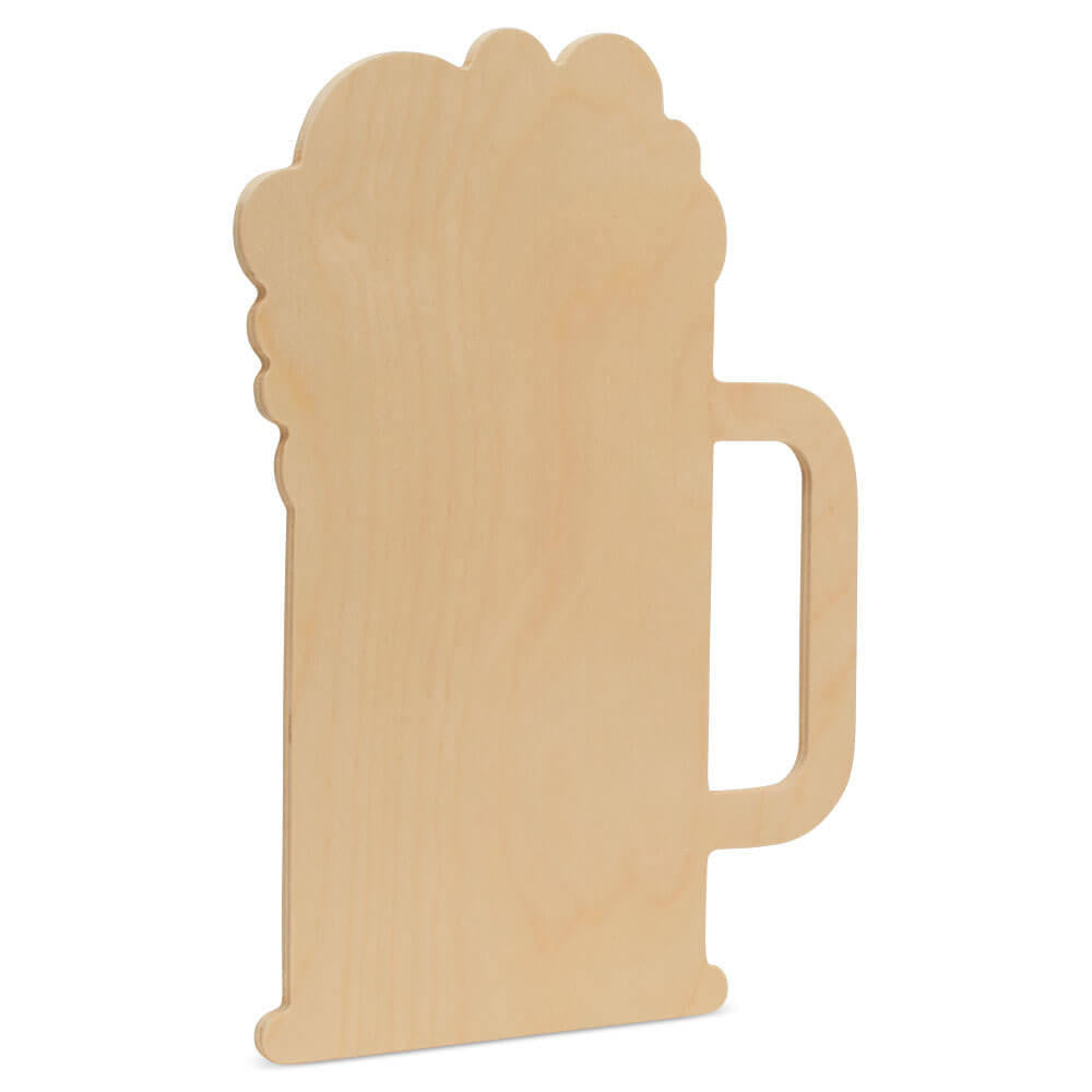 Woodpeckers Crafts Wood Beer Mug Large, 12" x 9"