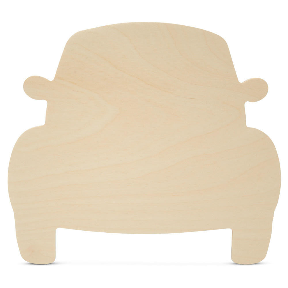 Wood Beetle Car Cutout, 8"